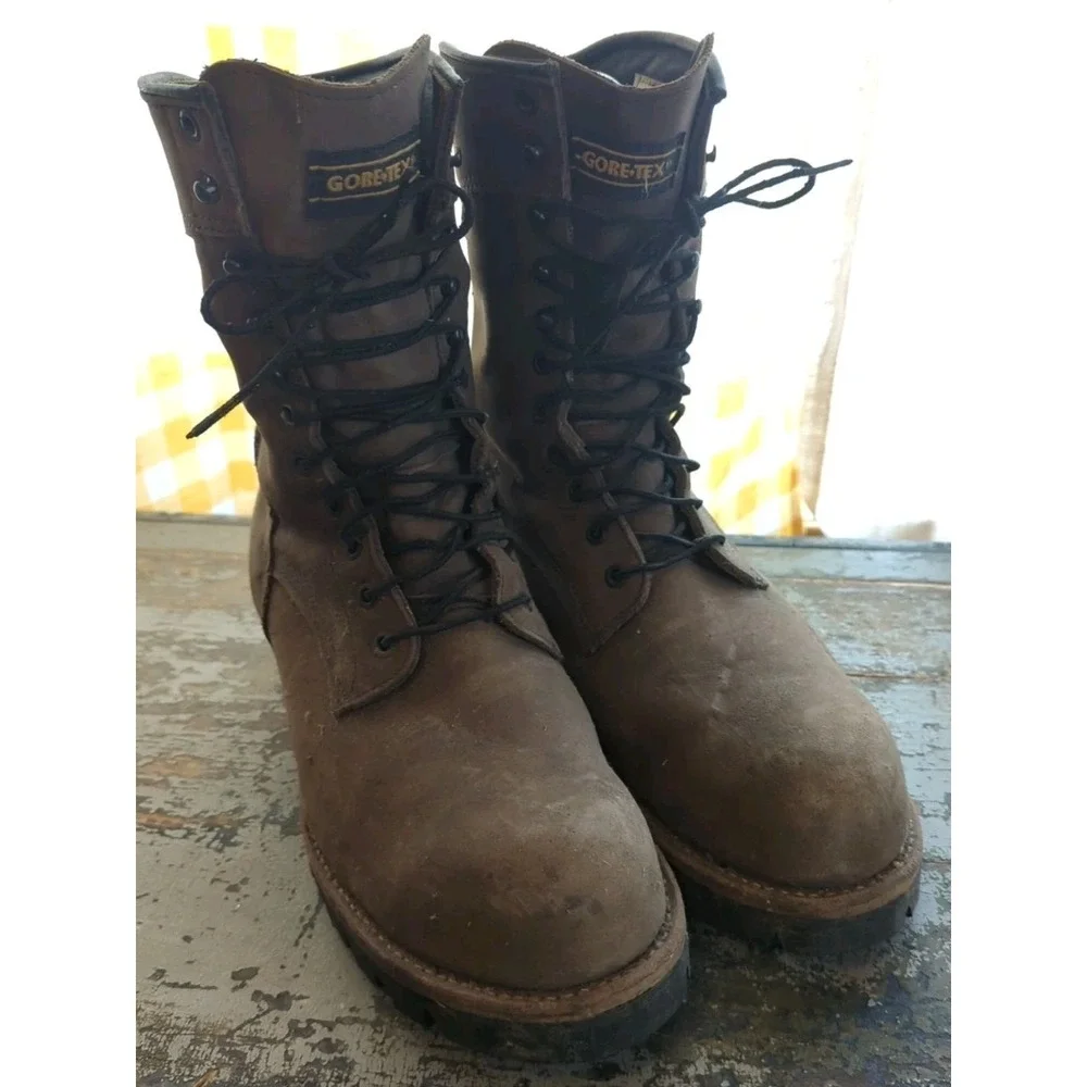 Red Wing Loggermax 2292 Steel Toe Size 10 Boots Mens  Leather Gore-Tex‎ Work